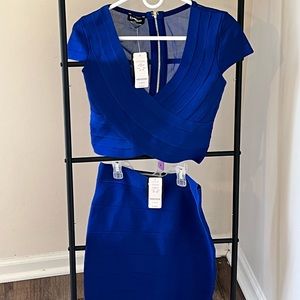Bandage Skirt Set